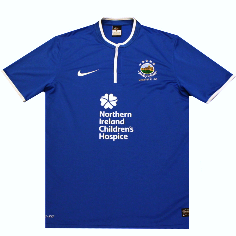 Linfield 2013-2014 Home Shirt (Excellent) M