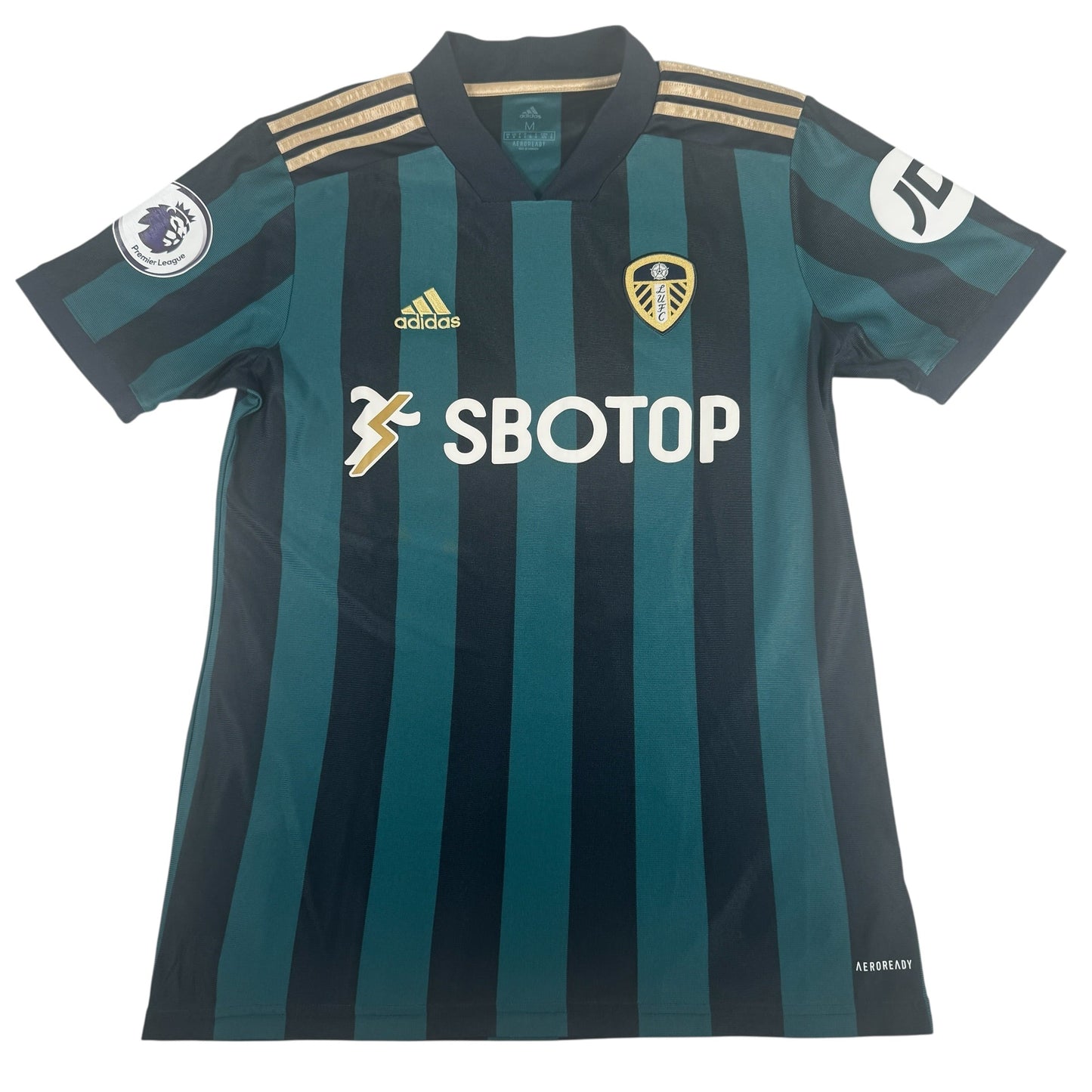 Leeds United 2020/2021 Away Football Shirt Medium