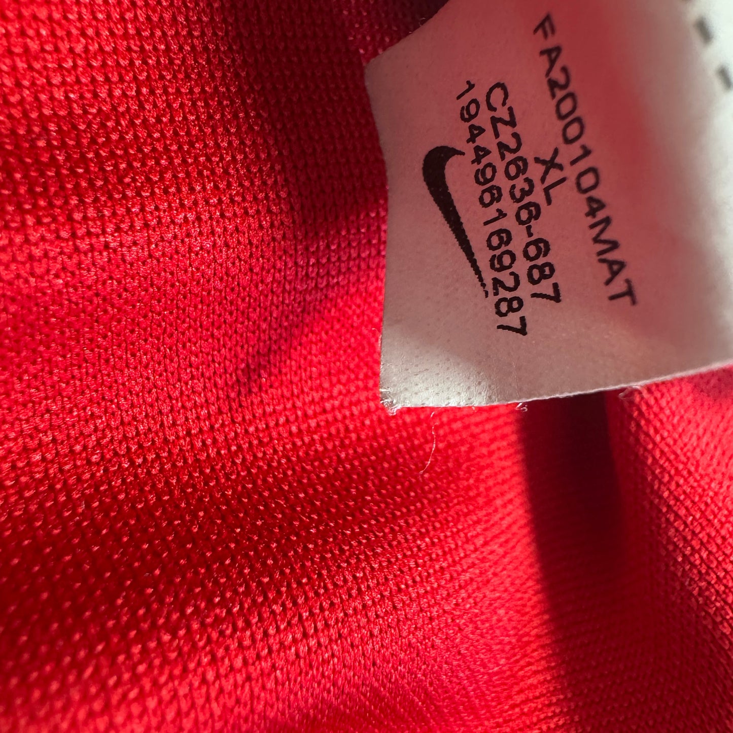 Liverpool 2020/2021 Home Football Shirt XL