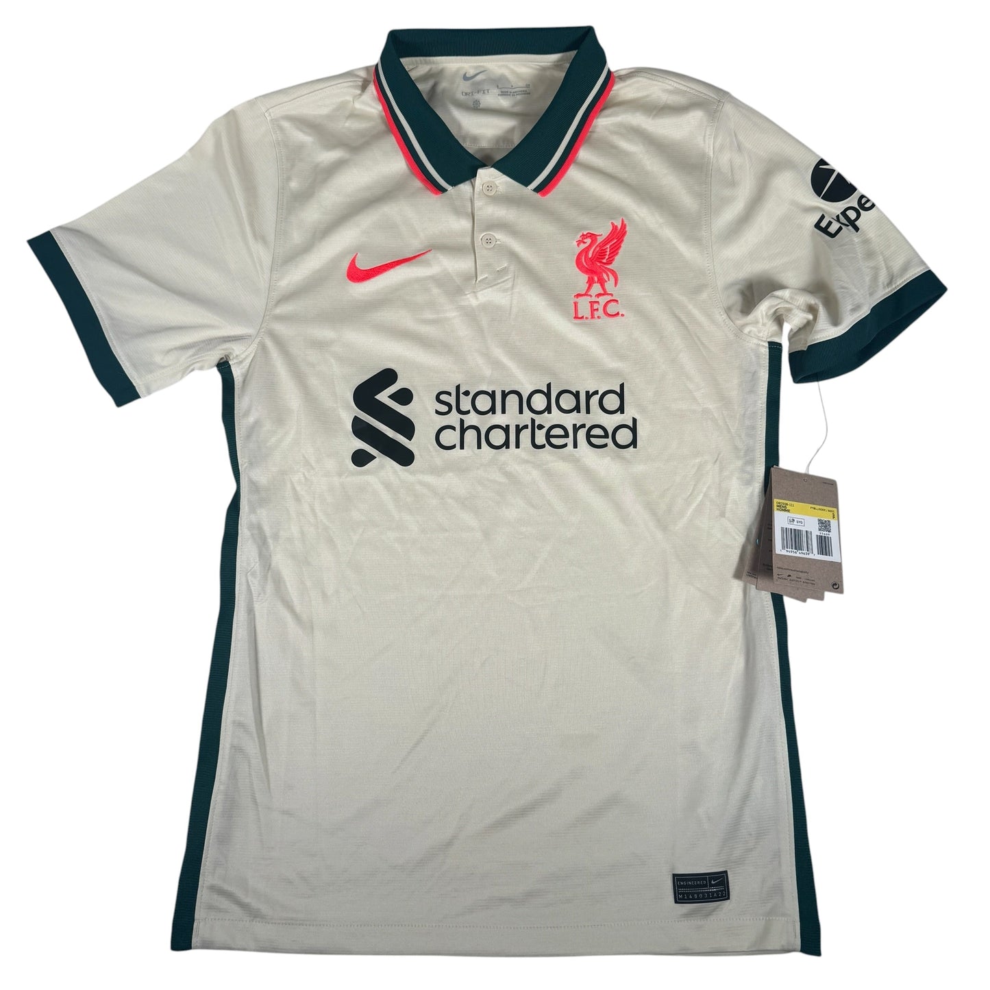 Liverpool 2021/2022 Away Football Shirt Small BNWT