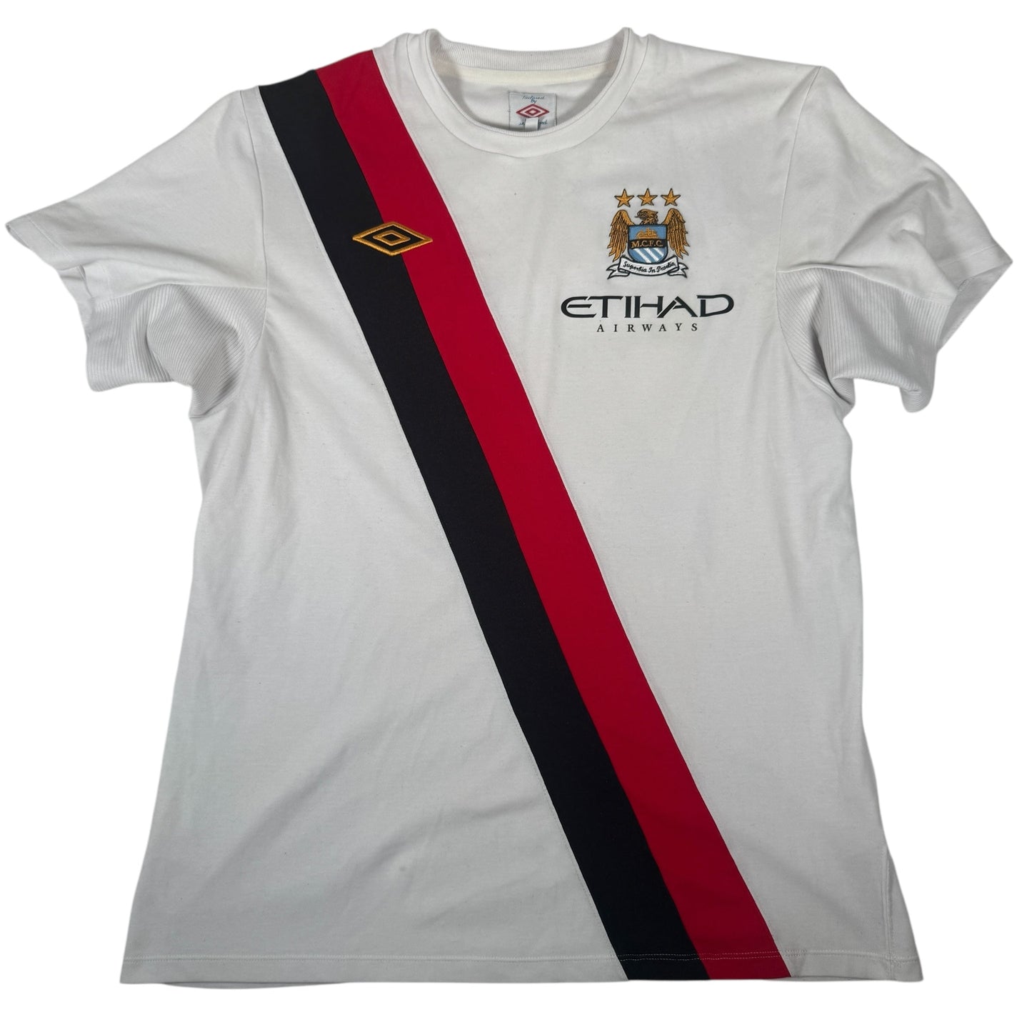 ADEBAYOR 25 Manchester City 2009/2010/2011 Third Football Shirt Large