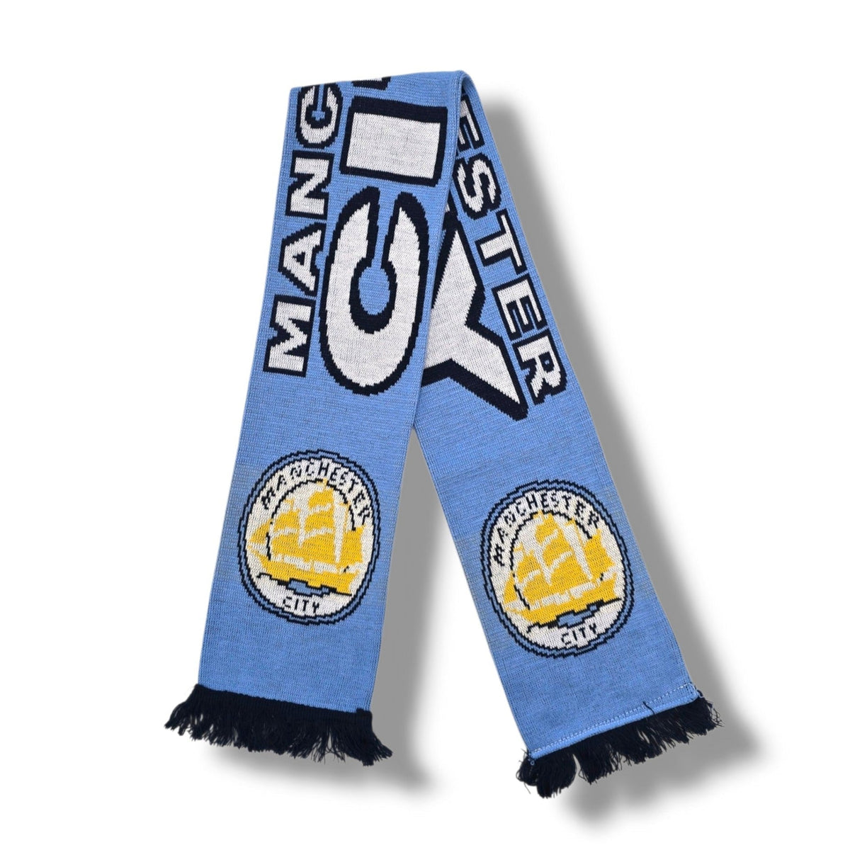 Manchester City Vintage Football Scarf