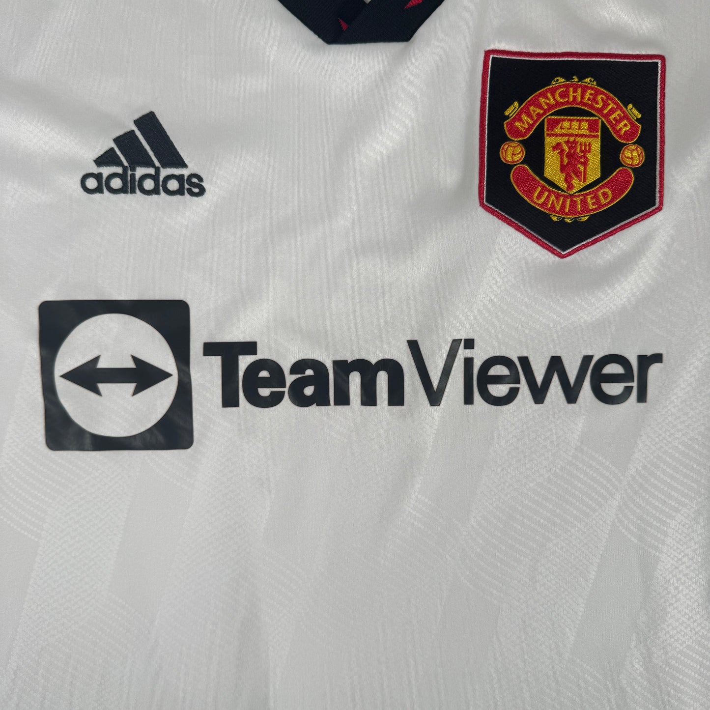 Manchester United 2022/2023 Away Long Sleeve Football Shirt Small