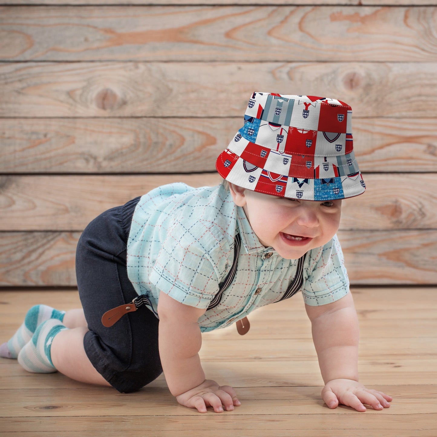 England Kit Montage - Bucket Hat