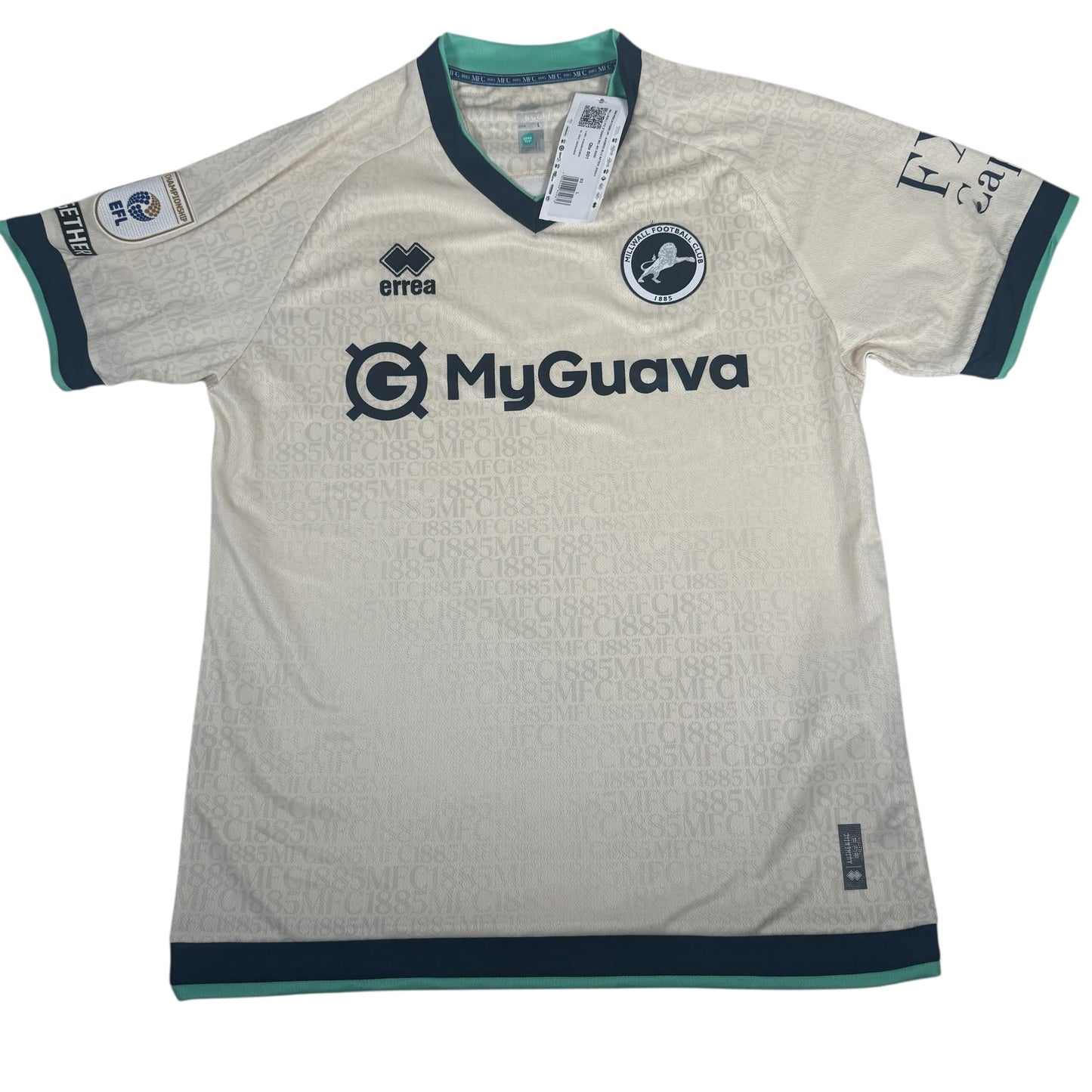 Millwall 2025/2026 Away Football Shirt Large BNWT