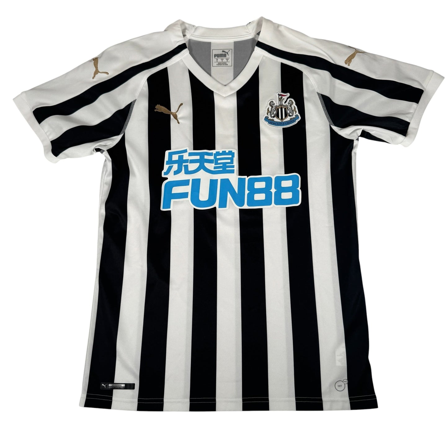 Newcastle United 2018/2019 Home Football Shirt Medium