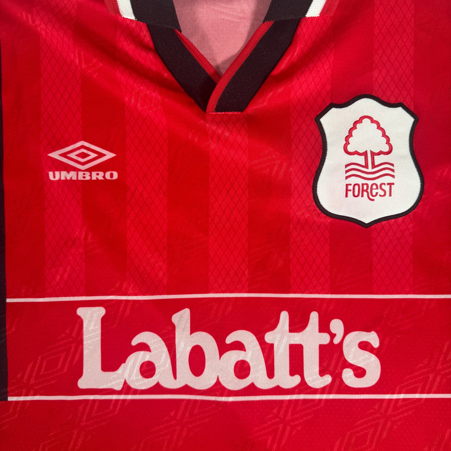 Nottingham Forest 1994/1995/1996 Home Football Shirt Large