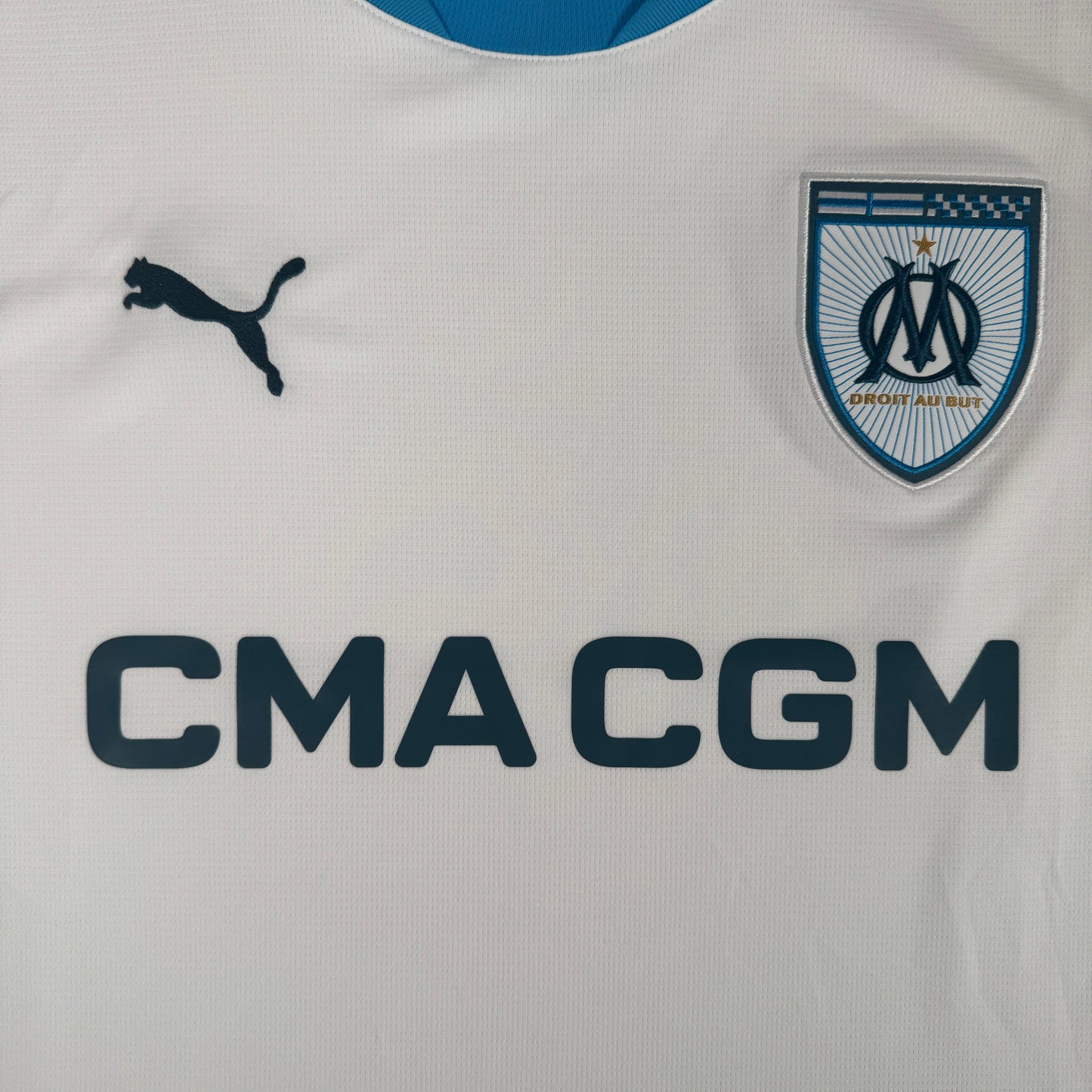 Olympique de Marseille 2024/2025 Home Football Shirt XL
