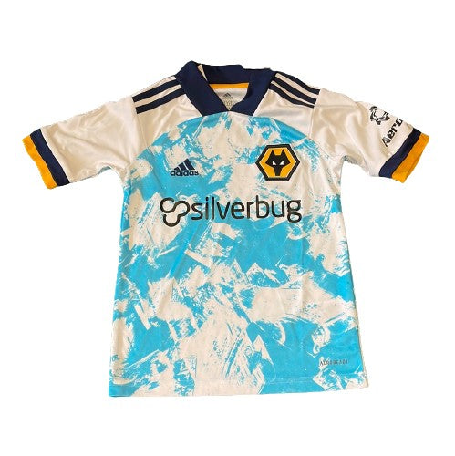 Wolverhampton Wanderers 2020 -2021 Away shirt - Age 7-8 - New With Tags - Adidas code FJ4497