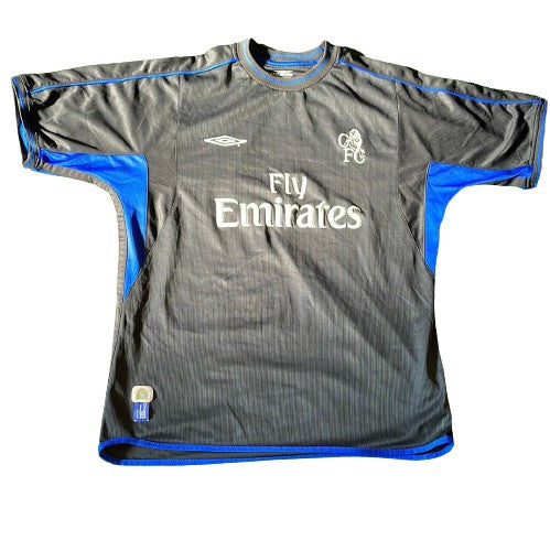 Chelsea Away Kit Chelsea Fly Emirates Shirt 2003-05 Chelsea Away