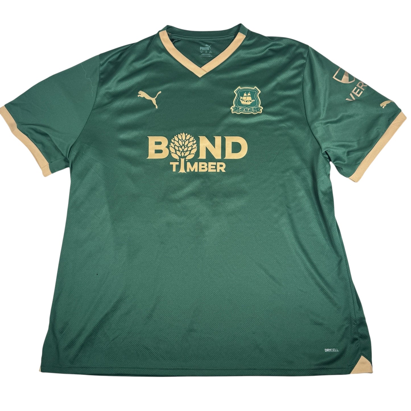 GREEN ARMY 12 Plymouth Argyle 2023/2024 Home Football Shirt 4XL