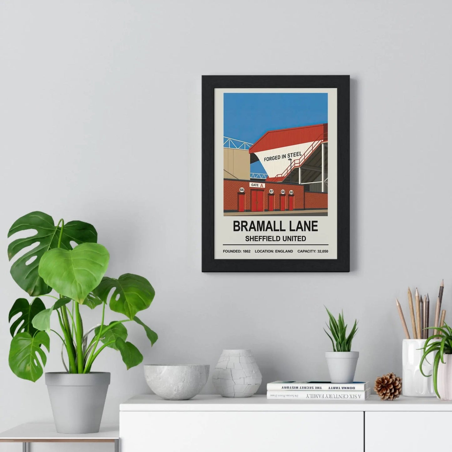 Sheffield United Bramall Lane Stadium Print