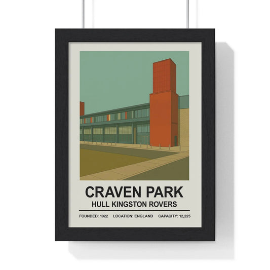 Hull Kingston Rovers Craven Park Stadium Print