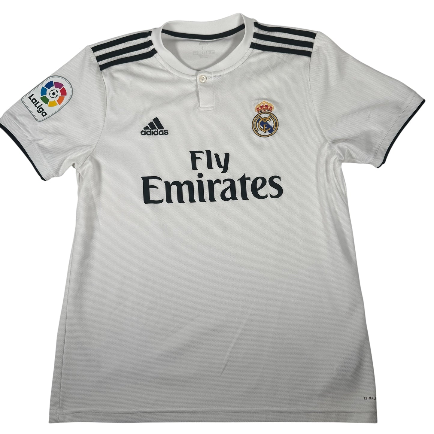 Real Madrid 2018/2019 Home Football Shirt Large