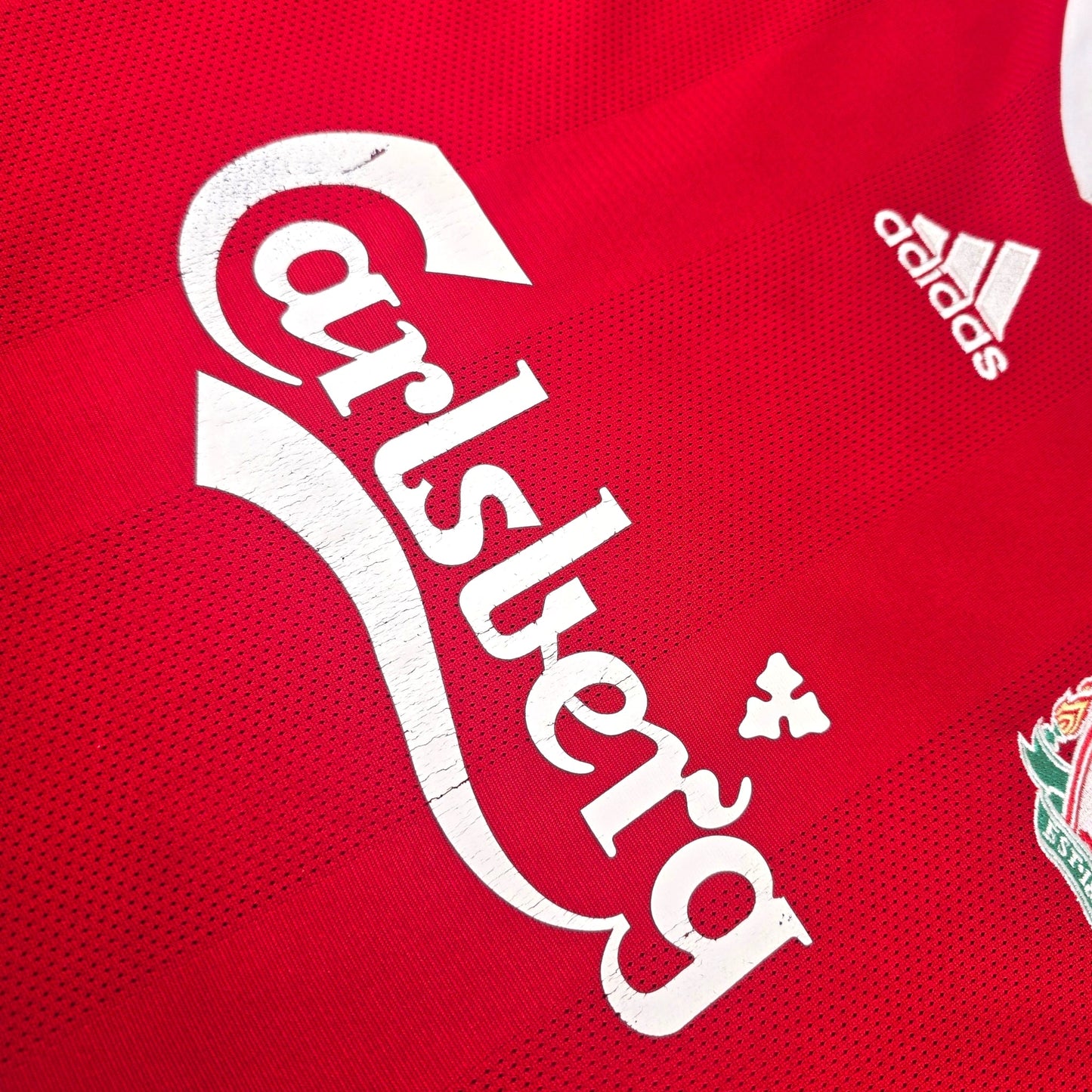 2008/10 Liverpool Home Football Shirt (L) Adidas #9 Torres