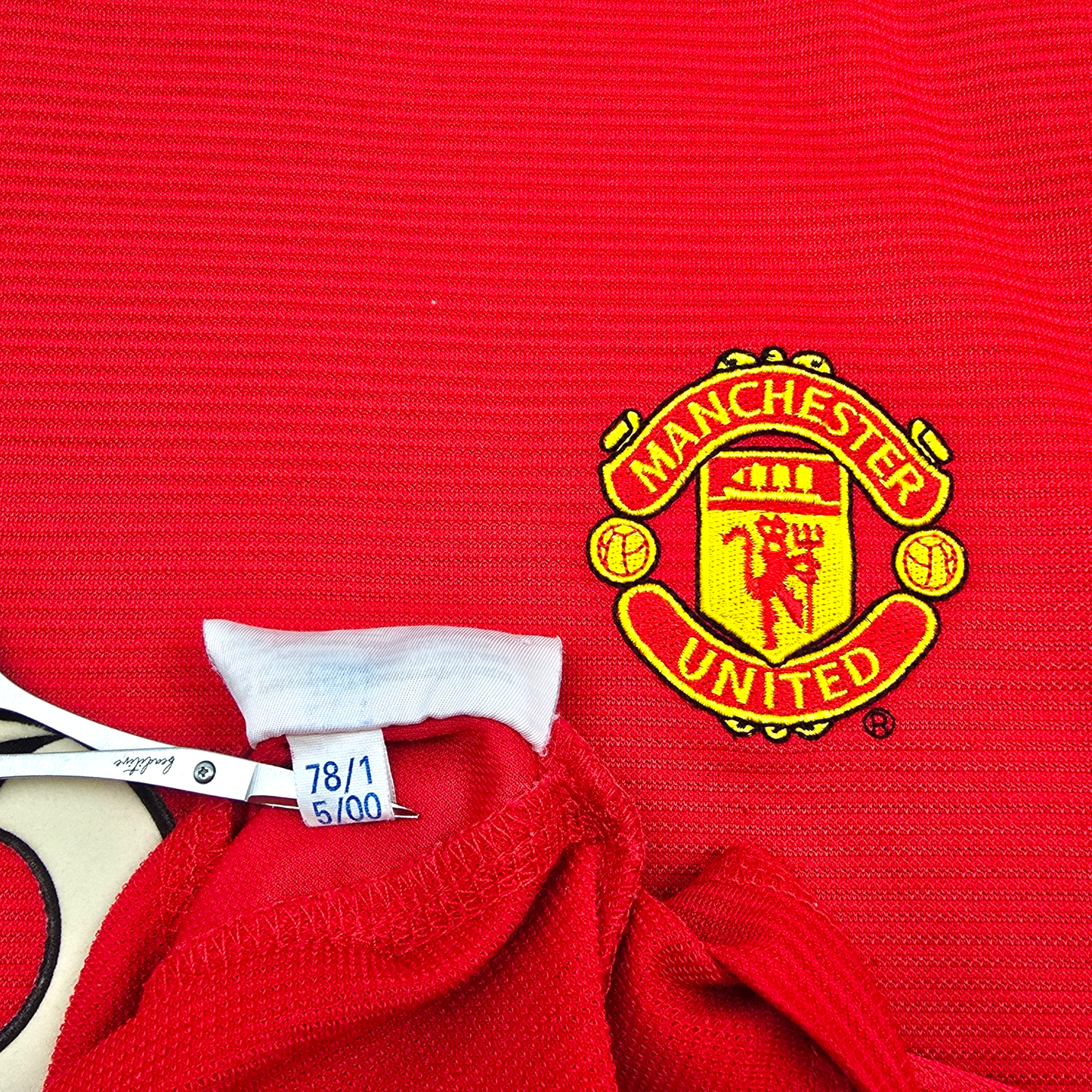 2000/02 Manchester United Home Football Shirt (M) Umbro