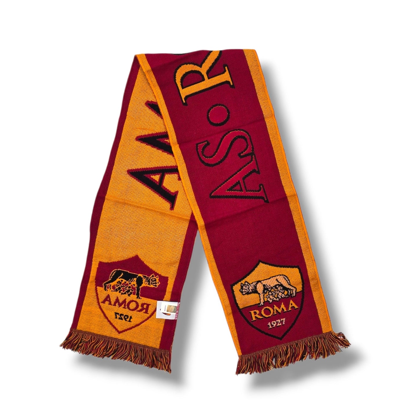 Roma Vintage Football Scarf