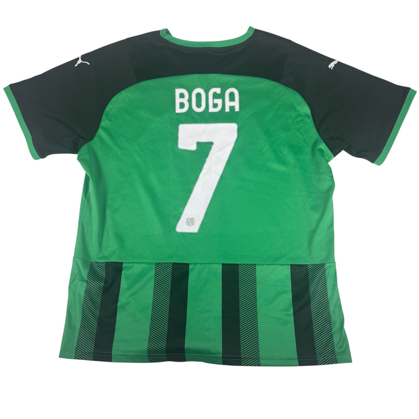 BOGA 7 Sassuolo 2021/2022 Home Football Shirt XL