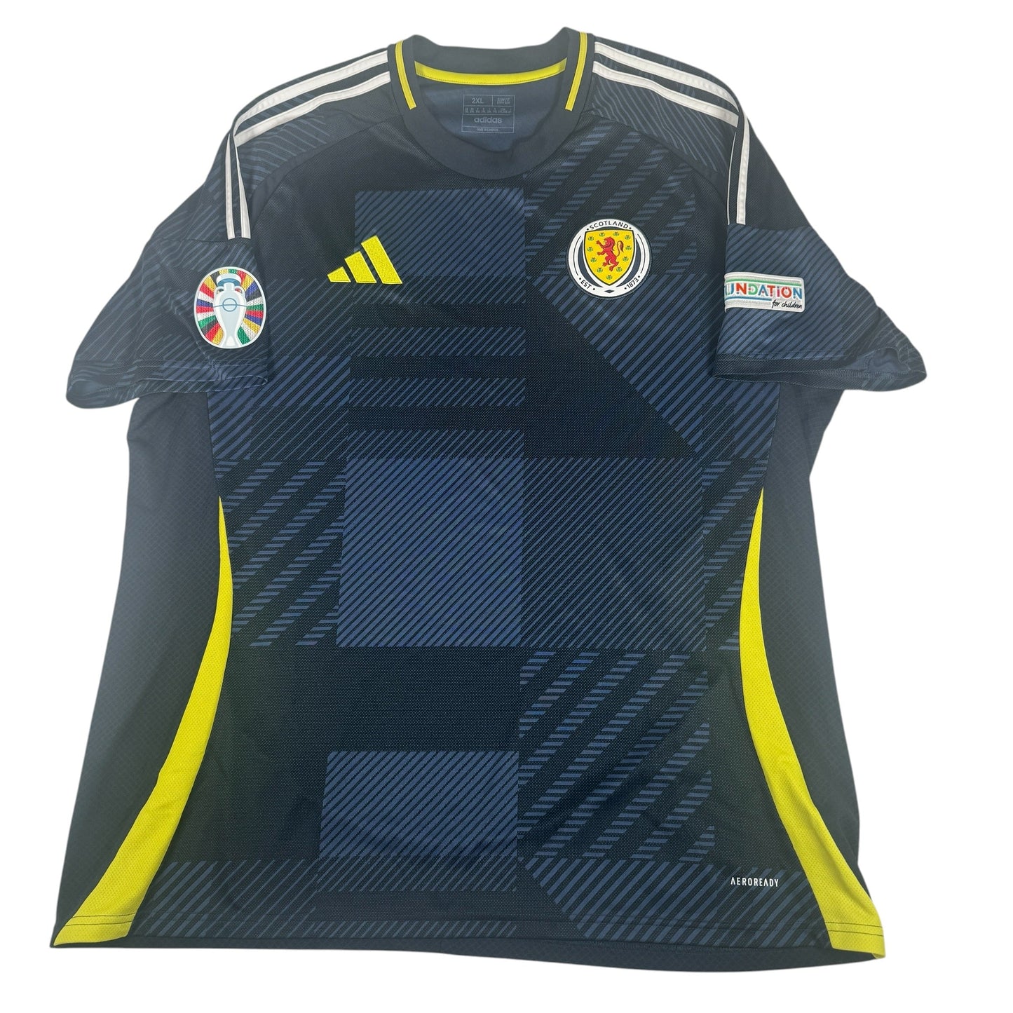Scotland 2024/2025 Home Football Shirt 2XL