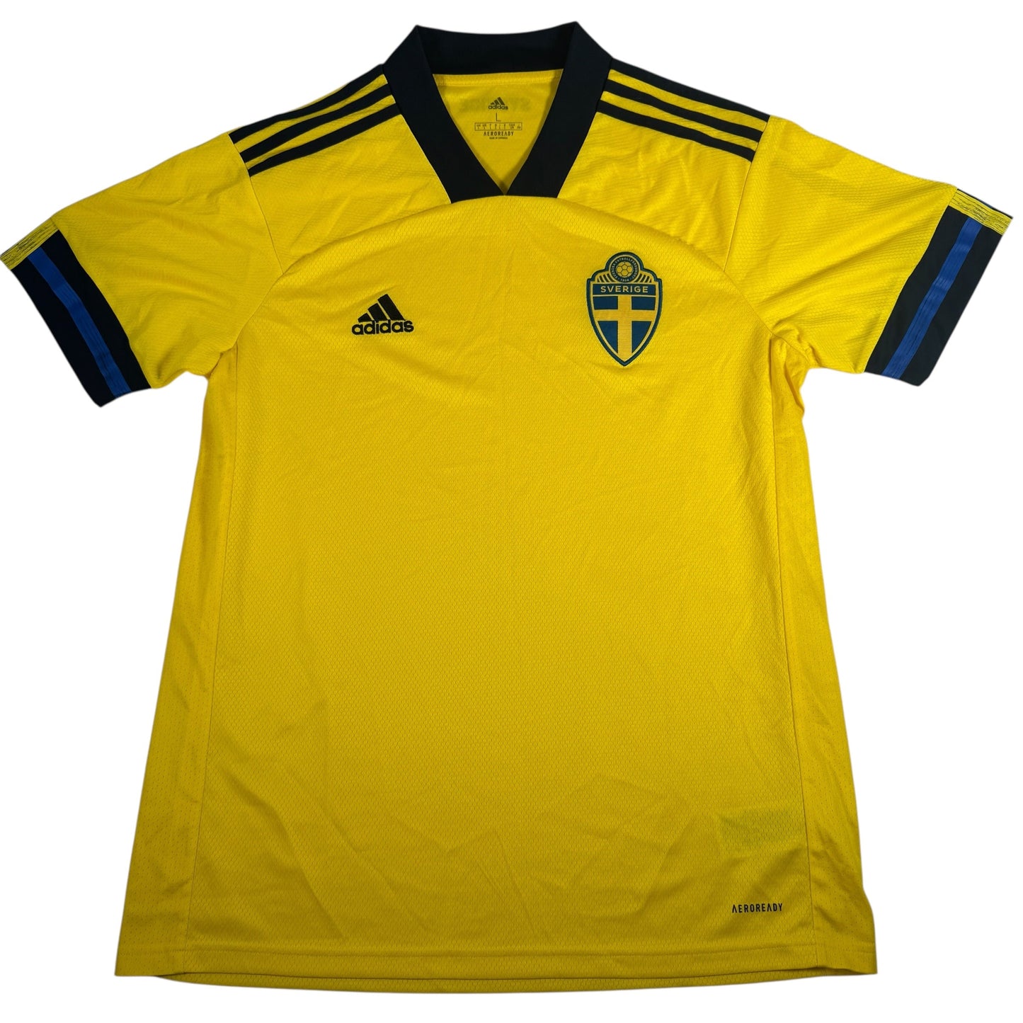 Sweden 2020/2021/2022 Home Football Shirt Large