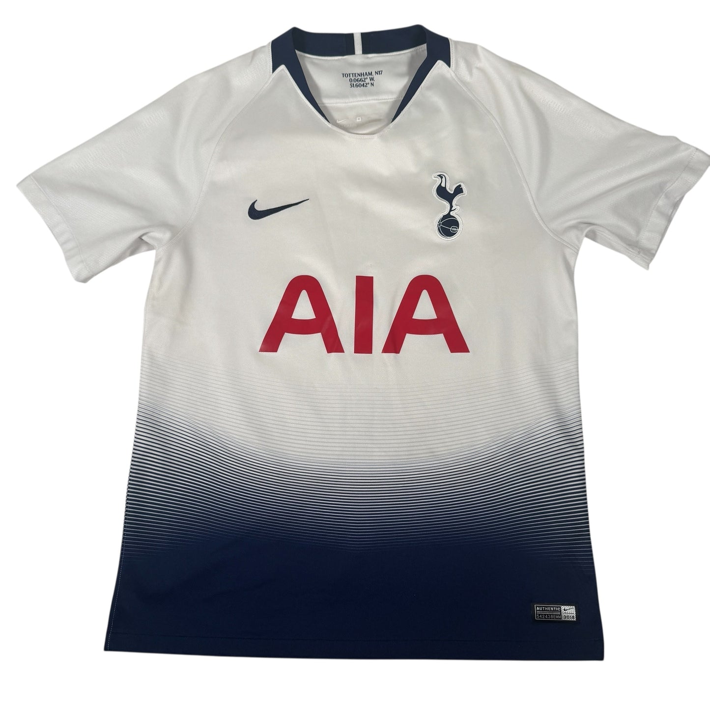 Tottenham Hotspur 2018/2019 Home Football Shirt Medium