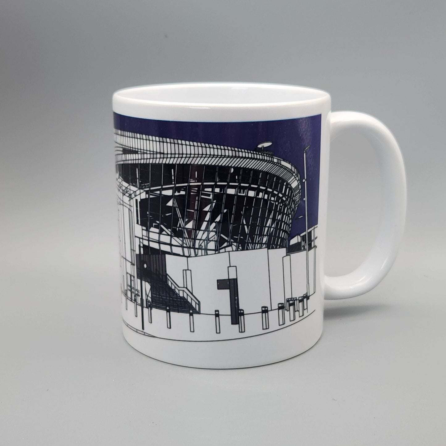 Tottenham Hotspur Stadium Illustrated Mug