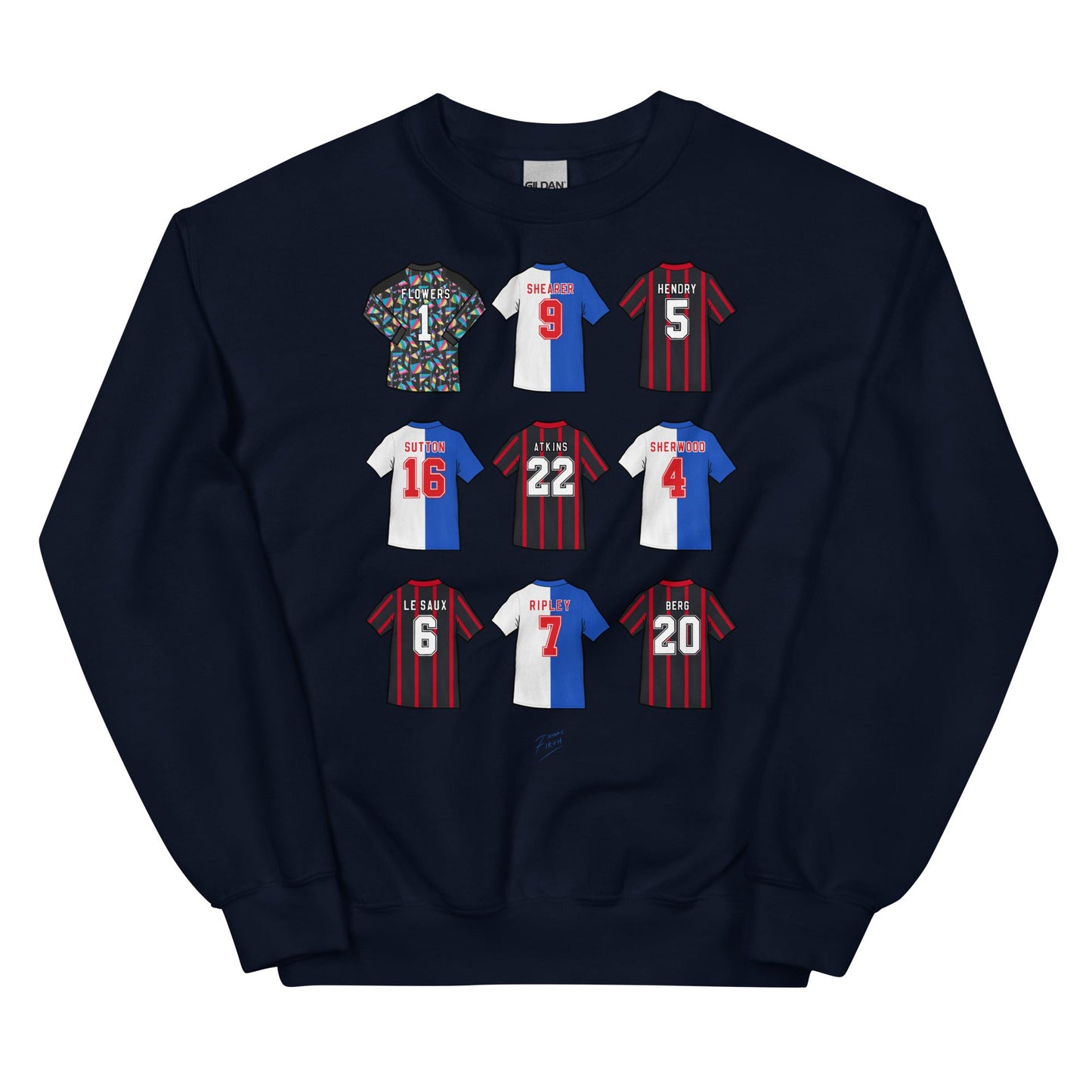 Legends of Blackburn 1994/95 Unisex Sweatshirt Football Inspired