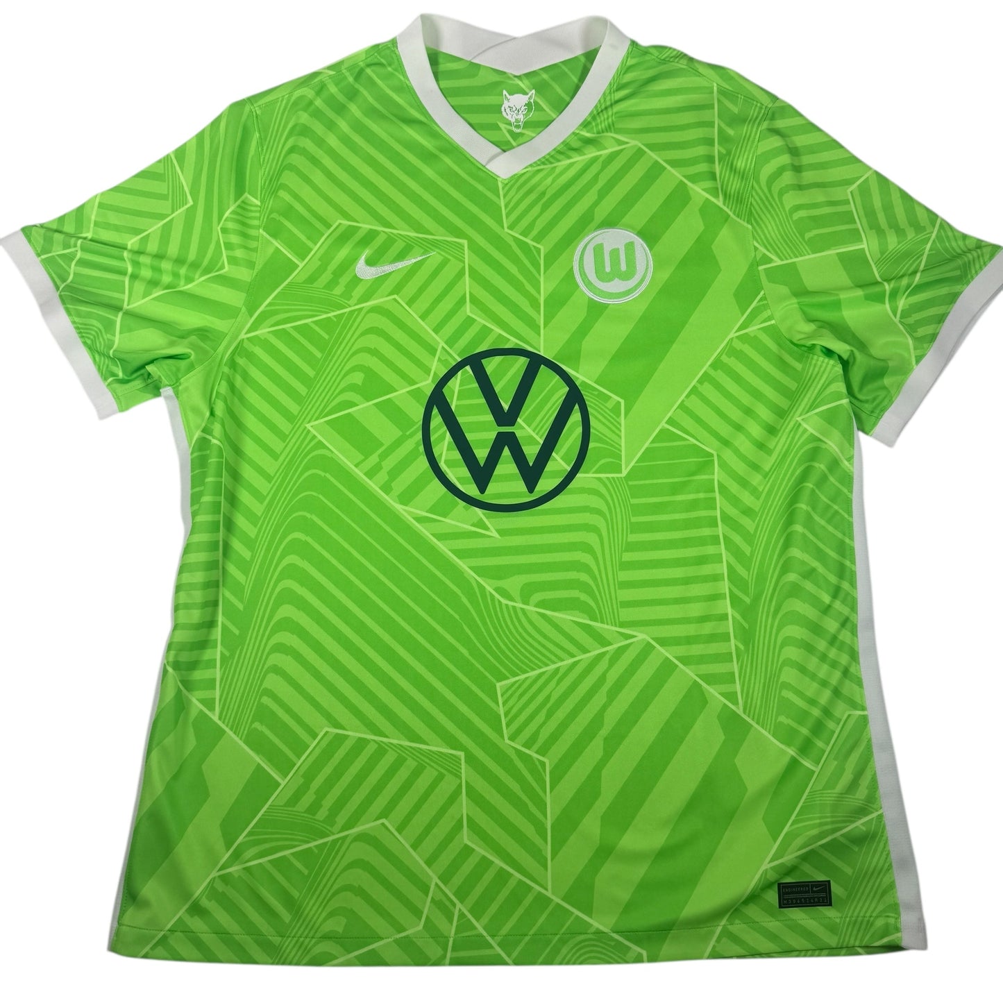 VFL Wolfsburg 2021/2022 Home Football Shirt 2XL