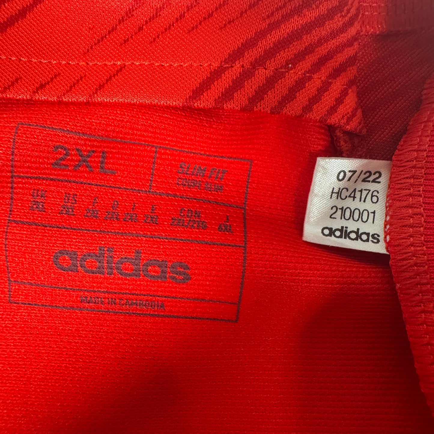 Wales 2022/2023/2024 Home Shirt 2XL