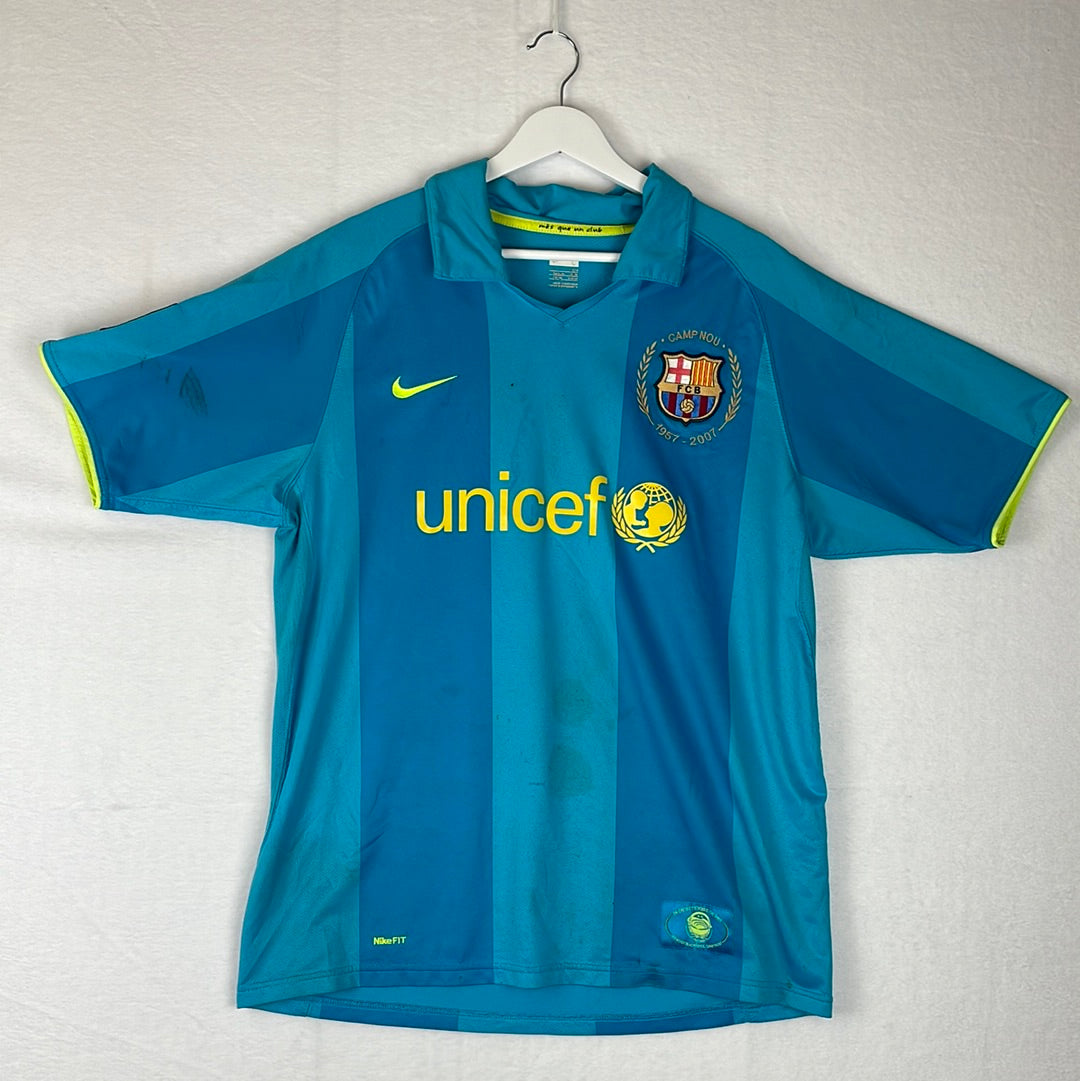 barcelona 2007 away kit