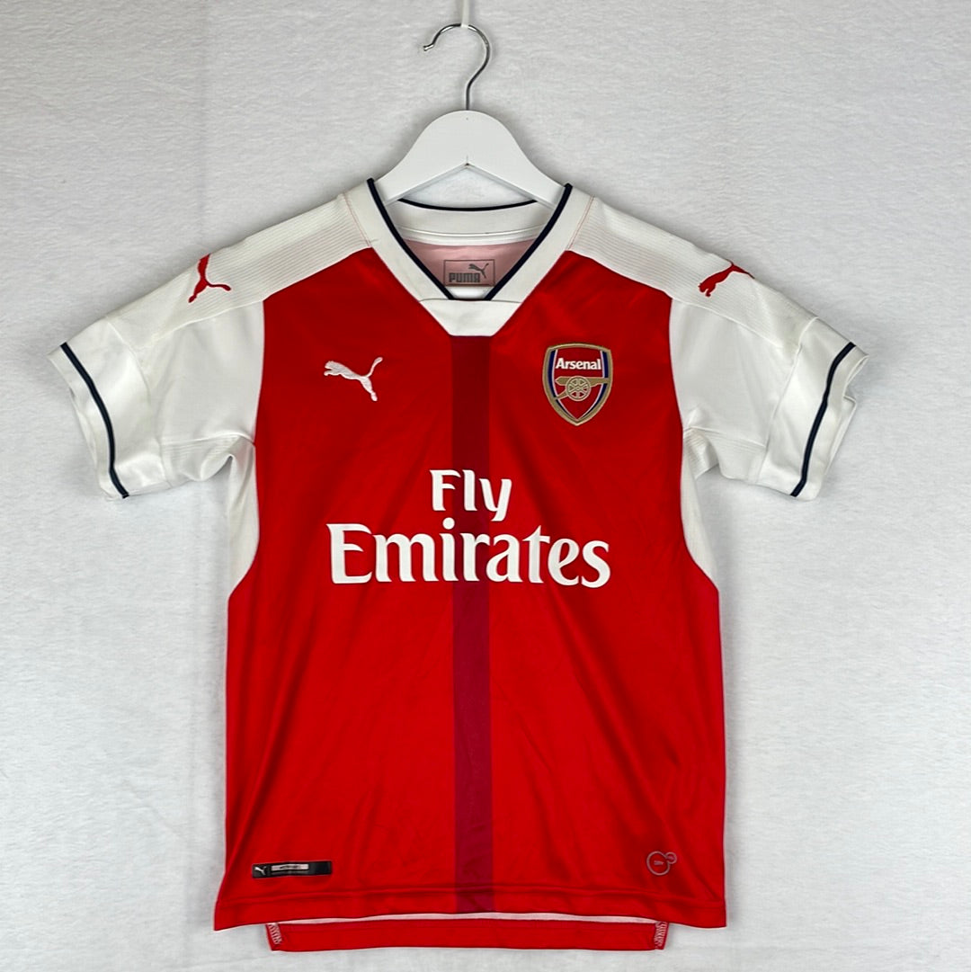 Arsenal 2016/2017 Youth Home Shirt