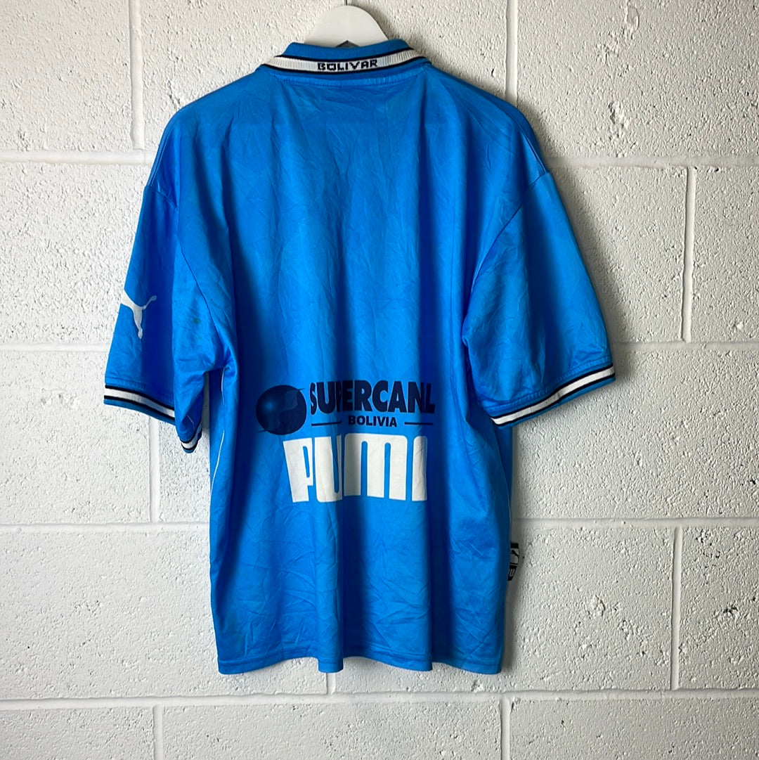 Club Bolivar 2001/2002 Home Shirt - Extra Large - Good Condition Vintage Shirt