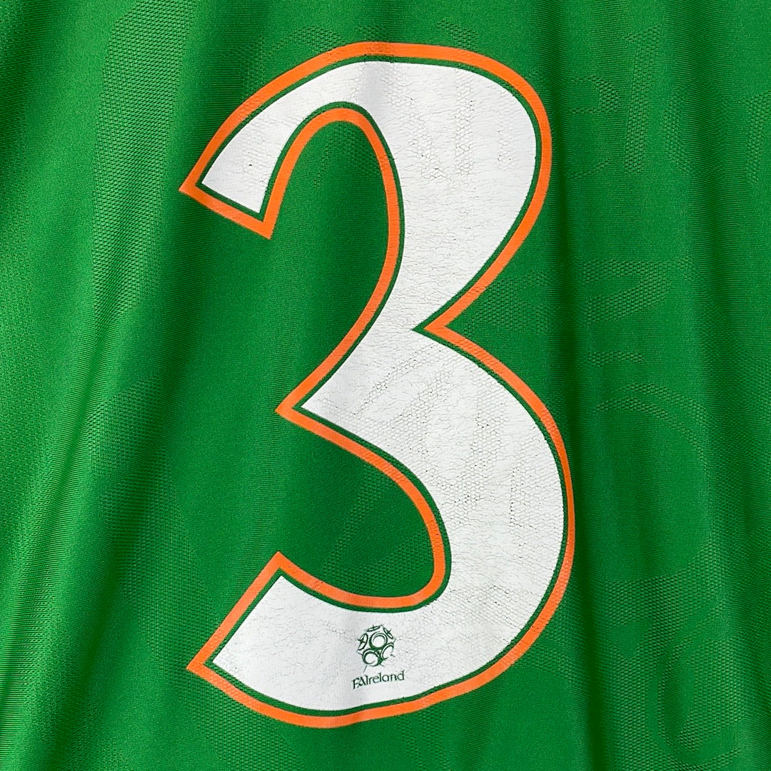 Ireland 2006 Home Shirt - Medium - Player Issue - Long Sleeve - Excellent Condition