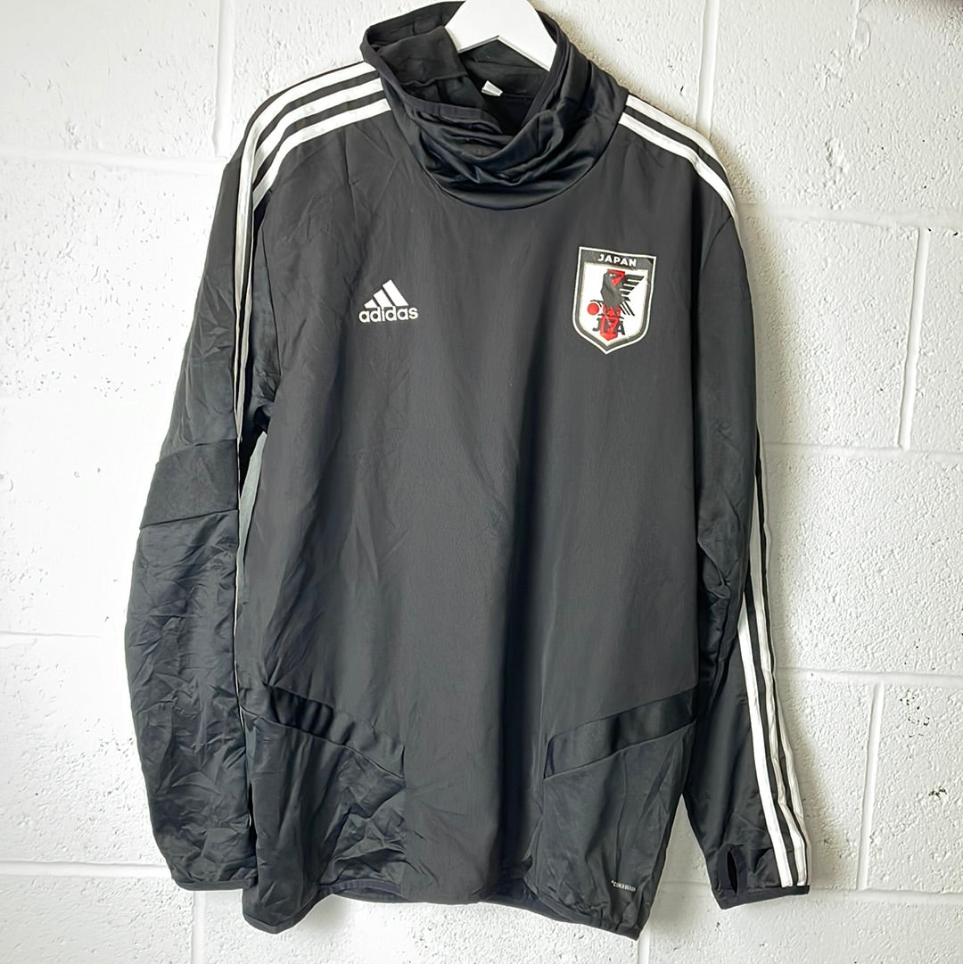 Japan Climawarm Training Football Top - Black