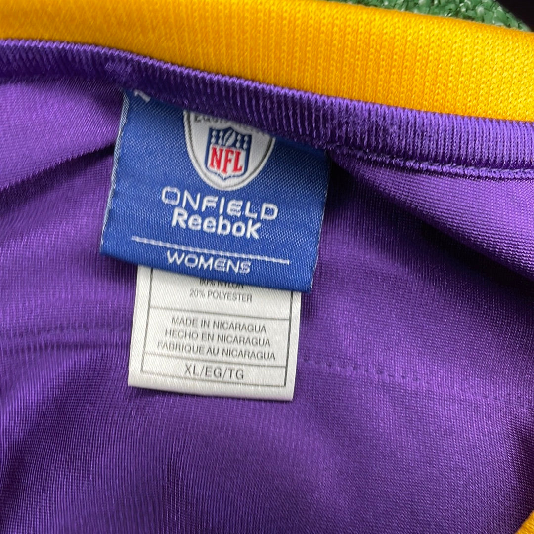 Minnesota Vikings Women's On Field Authentic Jersey - XL Size - VGC - NFL