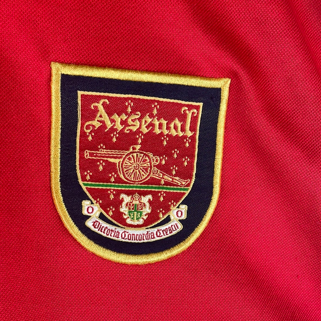Arsenal 2000/2001 Home Shirt - Small Adult - Good Condition