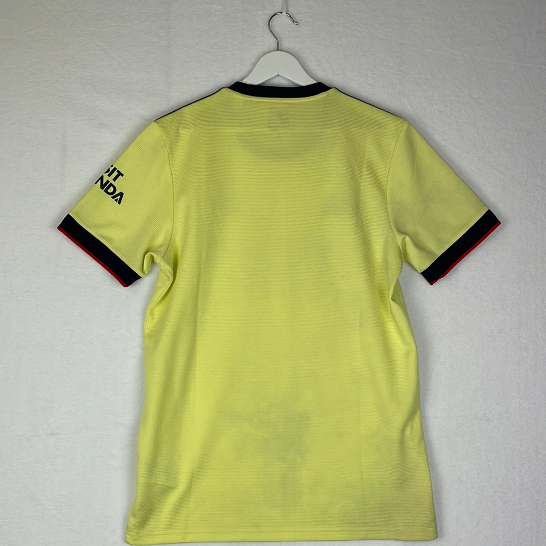 Arsenal 2021/2022 Away Shirt BACK