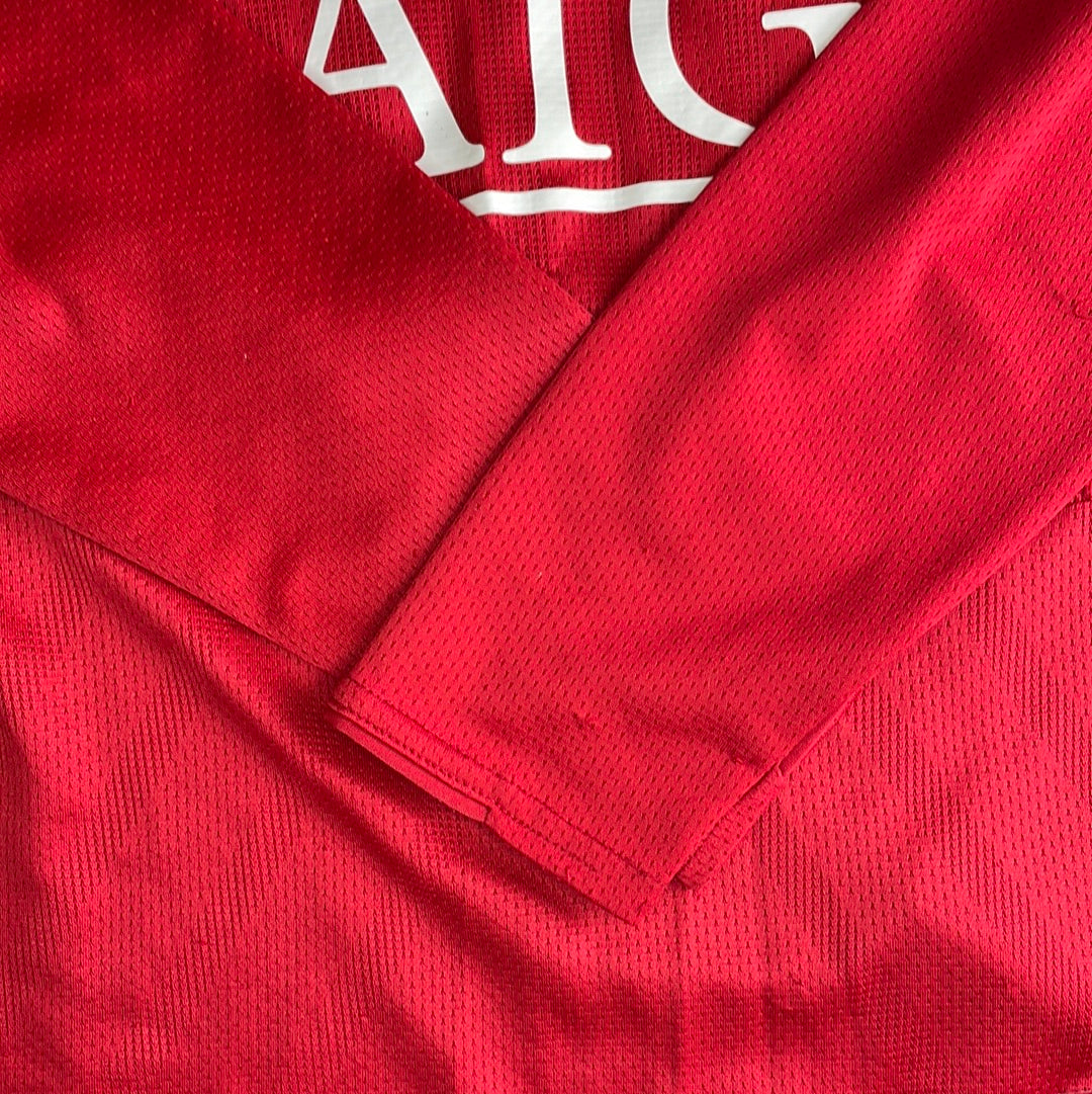 Manchester United 2007/2008 Home Shirt - Youth Large- Long Sleeve - ANDERSON 8 - Nike 2377946-666