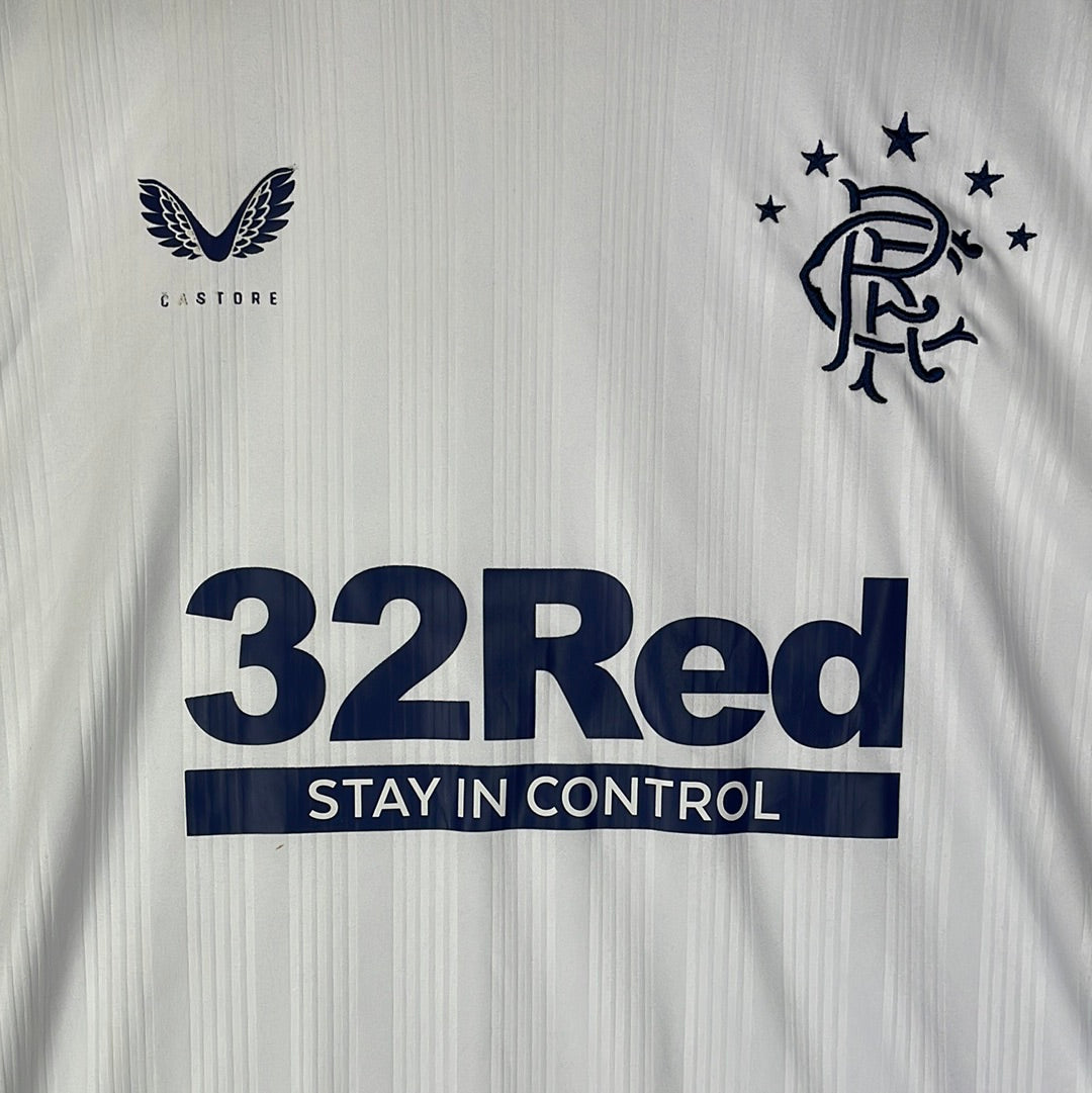 Glasgow Rangers 2020/2021 Away Shirt - Extra Large - Authentic Castore Shirt