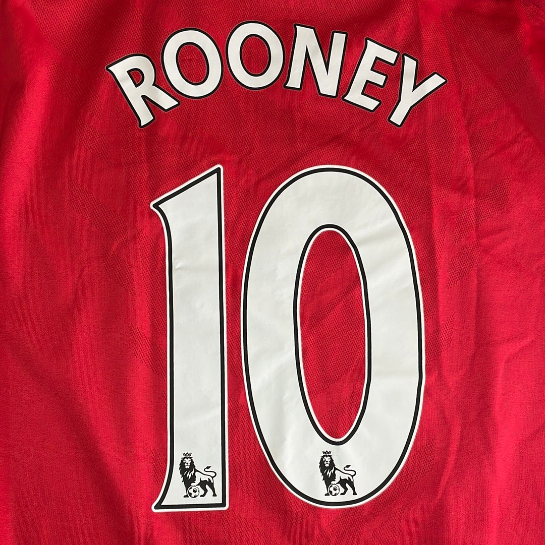 Manchester United 2010-2011 Home shirt - Extra Large - ROONEY 10 Immaculate Condition