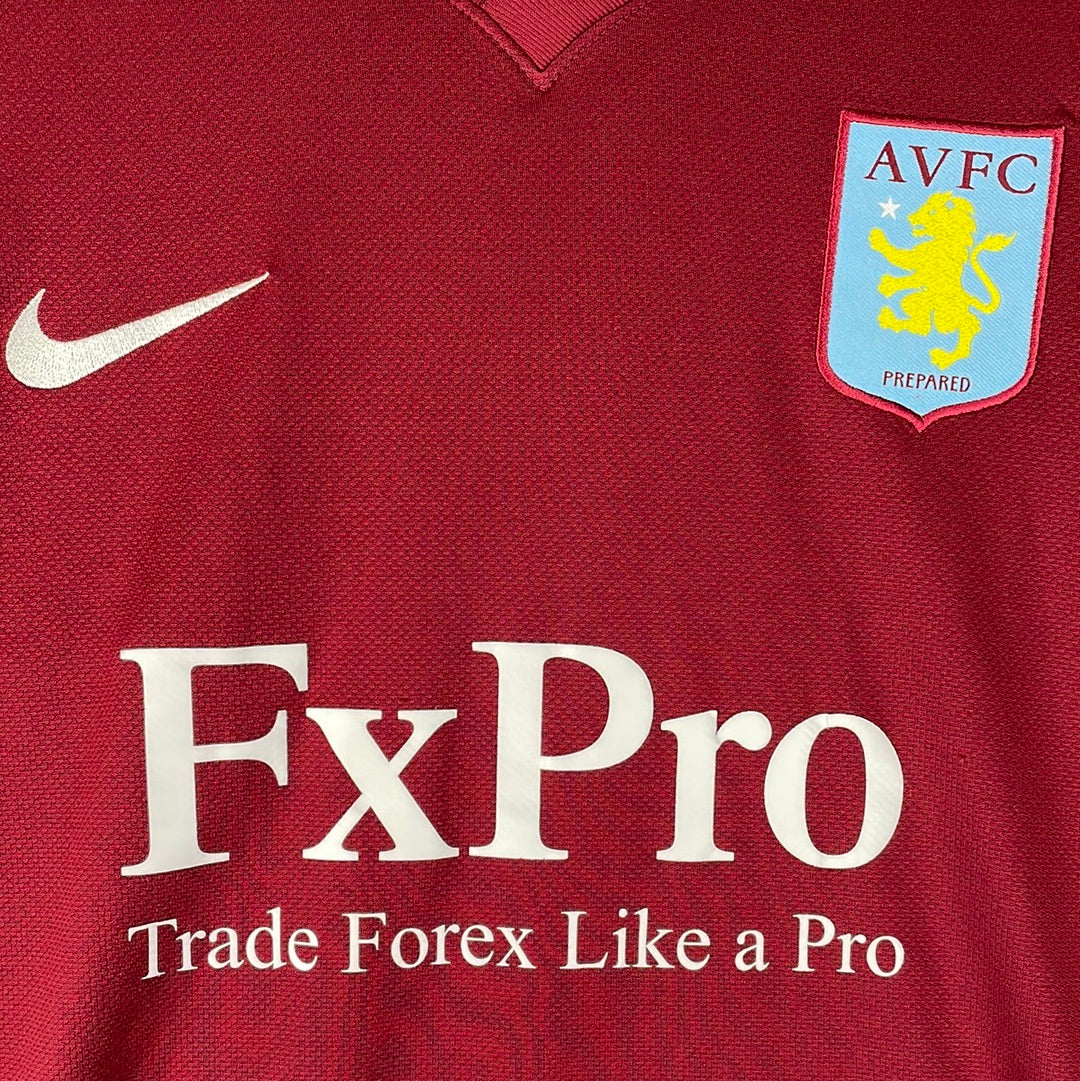 Aston Villa 2010/2011 Home Shirt - Large - Excellent Condition