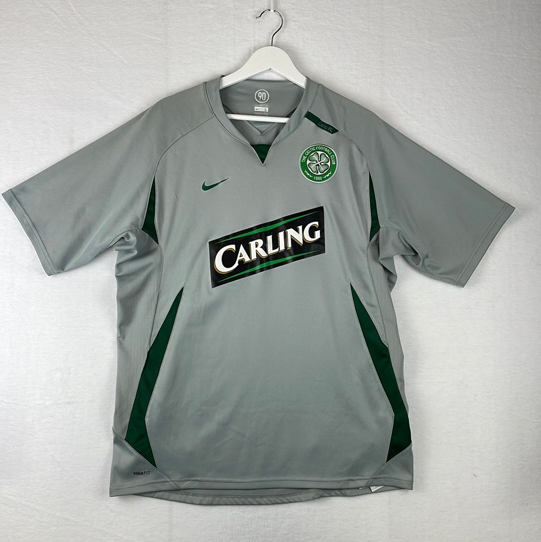 CELTIC 2008 2010 HOME SHIRT MATCH ISSUE FOOTBALL SOCCER JERSEY MENS NIKE  SIZE L
