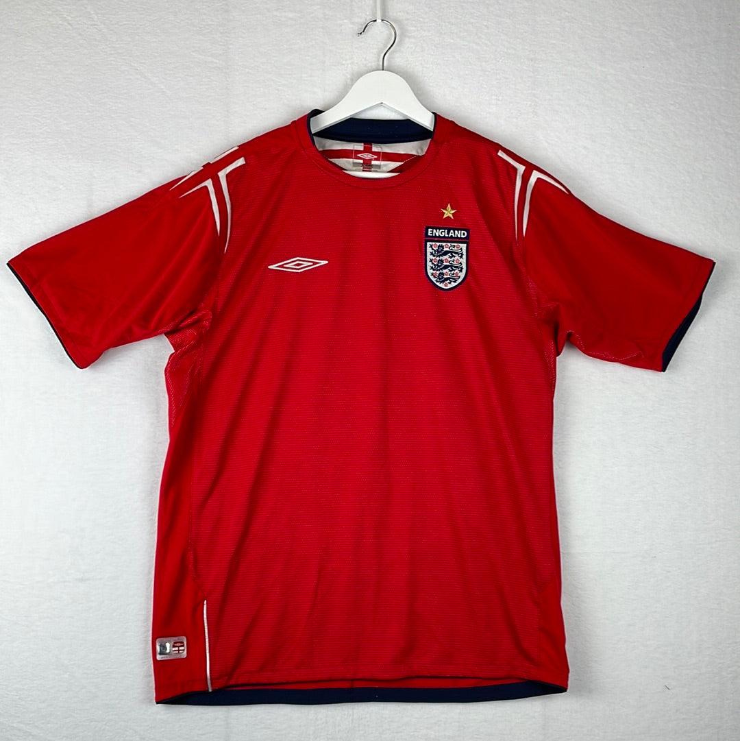 England 2004 Away Shirt - Adult Sizes