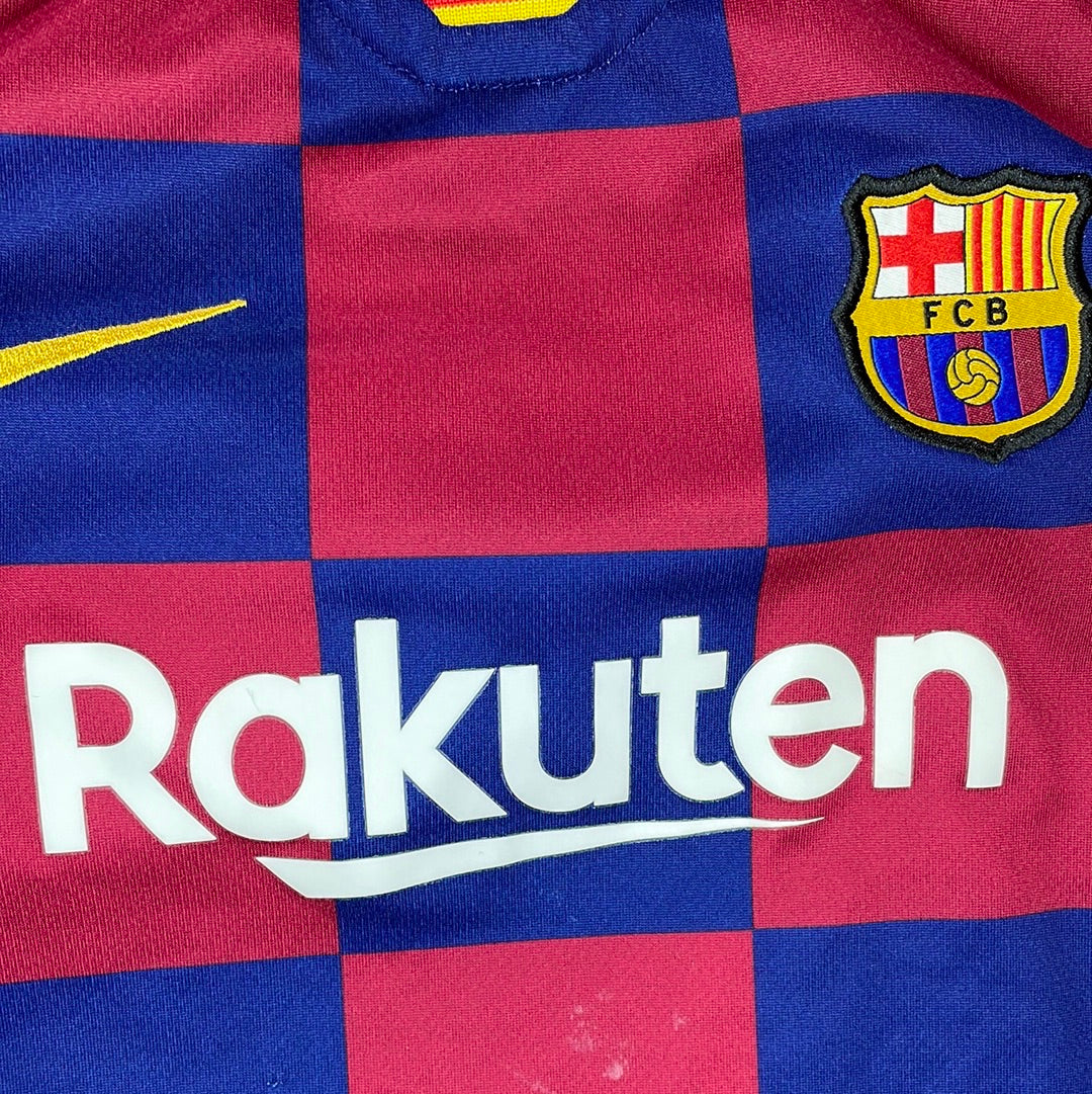 Barcelona 2019-2020 Home Shirt Junior - Age 7-8 - Excellent Condition - Nike AO3052-456