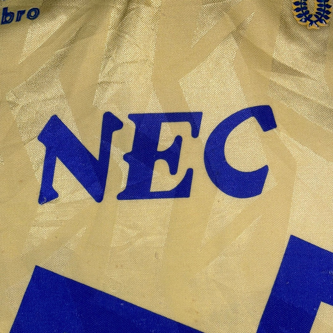 Everton 1991-1992-1993 Away Shirt - Medium - Original Vintage Shirt