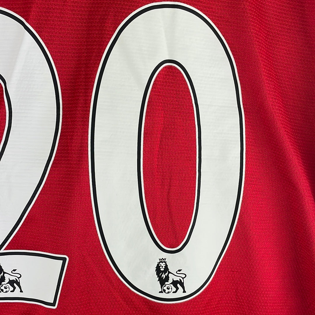 Manchester United 2013/2014 Home Shirt - Van Persie 20 - Large - Excellent Condition