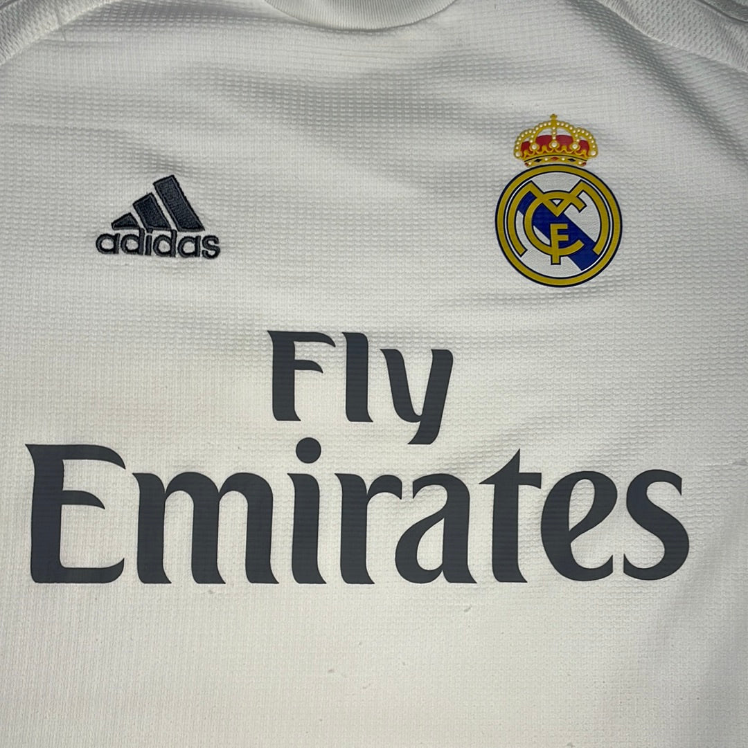 Real Madrid 2015-2016 Home Shirt - Ronaldo 7 - 15/16 - Small Mens - 8/10 - Authentic - Adidas S12659