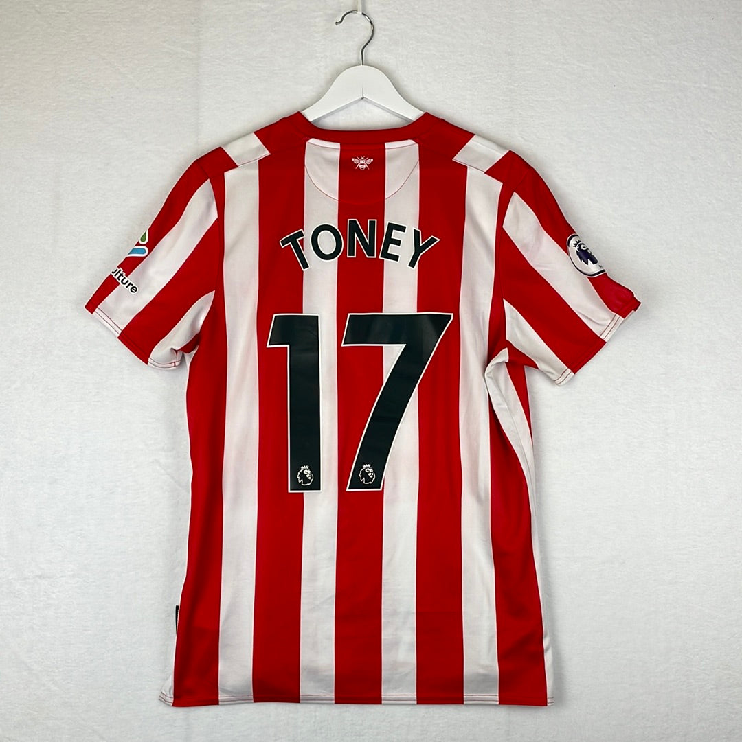 Brentford 2021/2022 Home Shirt - Tooney 17