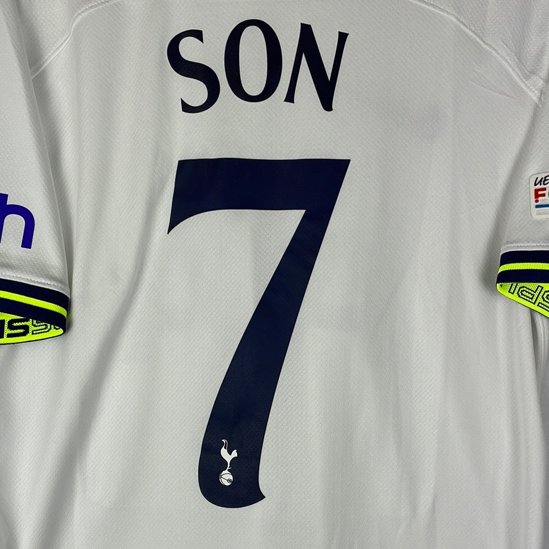 Tottenham Hotspur 22/23 Home Shirt - Medium - Son 7 Print