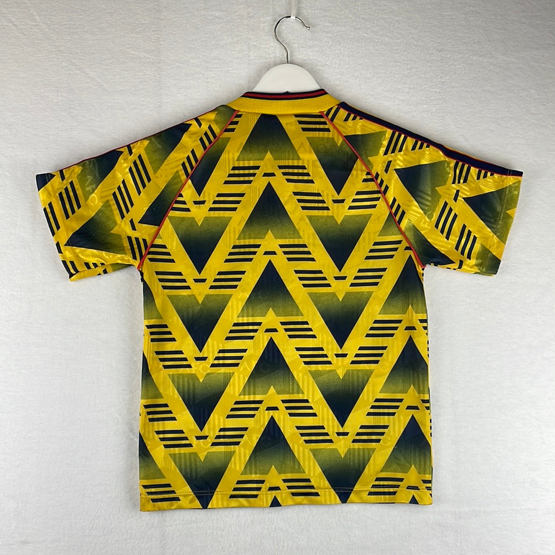 Arsenal 1991/1992 Away Shirt back